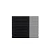 Soft Touching Cloth Scrunchie, Hair band and Holder for Ponytail, Seamless Craft Design Tie, 18 Count in 1 Set, by Lancer La (Black)