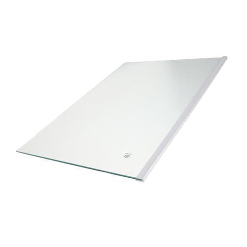 Toddmomy Étagère Verre Trempé pour Réfrigérateur Cloison de Remplacement à Bords Relevés Organisation Intérieure