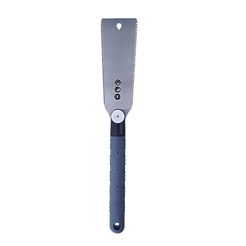 SK5 - Sierra de mano japonesa de doble filo de acero flexible para poda de jardín, carpintería, herramienta de mano