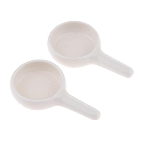 Recambio Plato Cerámica Lisa para Quemador de Aceites y Ceras Perfumadas Pack de 2