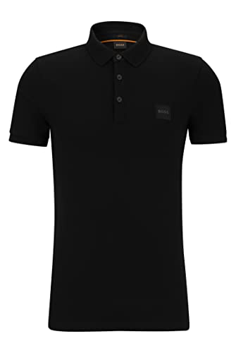 BOSS Herren Passenger 10242645 01 Polohemd, Black1, L EU