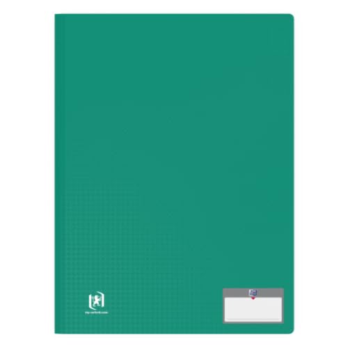 Lot de 10 Protège-documents Memphis A4, 60 vues, en polypro coloris vert