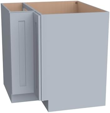 Kitchen Lazy Susan Corner Base Cabinet with Adjustable Shelf, Sof...