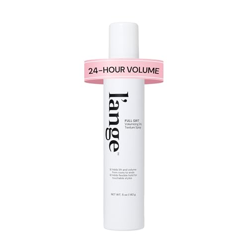 LANGE HAIR Full Grit Volumizing Dry Texture Spray for Hair - Root Lift Spray with Flexible Touchable Hold & Airy Grip Touchable Lightweight Volume for Effortless Styles & Next-Day Refresh - 5 oz