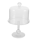 Facile à nettoyer : fabriqué en , ce support est facile à entretenir et idéal pour présentations de desserts, présentoir à gâteaux, présentoir à gâteaux avec couvercle