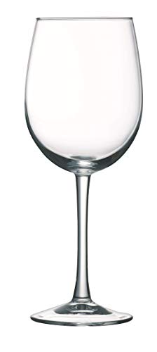Arc Cardinal ArcoPrime Universal All-Purpose Tall Wine Glass, 16 Ounce, Set of 12