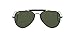 Ray-Ban OUTDOORSMAN - BLACK Frame CRYSTAL GREEN Lenses 58mm Non-Polarized