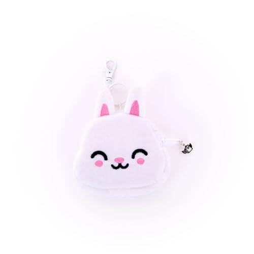 Mr. Wonderful - Monedero con llavero, minilibreta y hoja de pegatinas - Conejo