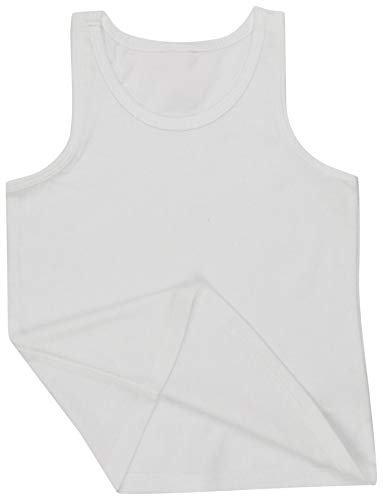 ToBeInStyle Kids Boys Girls Soft Lightweight Jersey Scoop Neck Tank Top