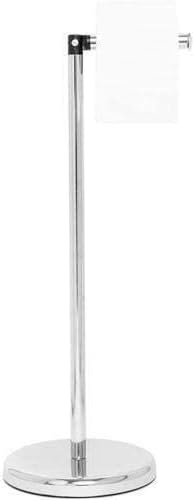 Pristine Free Standing Toilet Roll Holder Stand- Stylish Chrome Finish, Practical Design for Toilet Roll Holder Free Standing