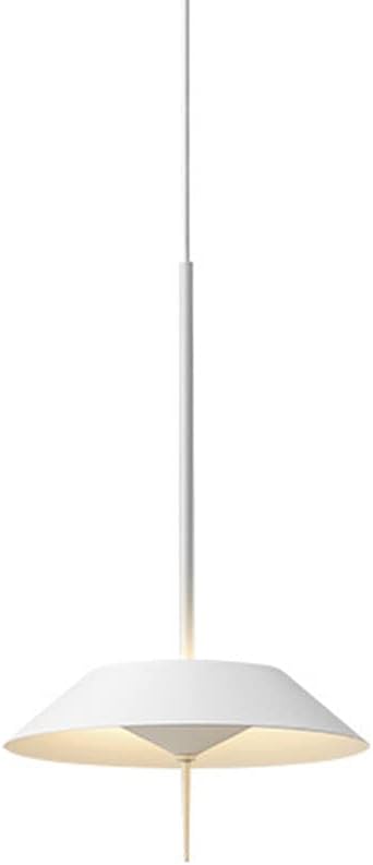 TTBDDDYH Nordic Minimalistische Hanglamp Armatuur Moderne Witte Hanglamp Met Metalen Schaduw Kroonluchter Metalen Hanglamp Verstelbare Plafondmontage Armatuur Voor Keuken Eiland Lamp