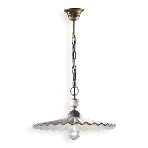 Suspension 1 lumière L'Aquila C163 sublime l'ambiance de votre salle à manger