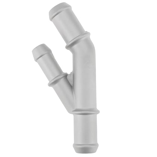ECSiNG Tuyau de Liquide de Refroidissement en Aluminium à Bride en Y 1J0121087E Compatible avec VW MK4 1.8T 2000-2005 Et Audi TT 2000-2002