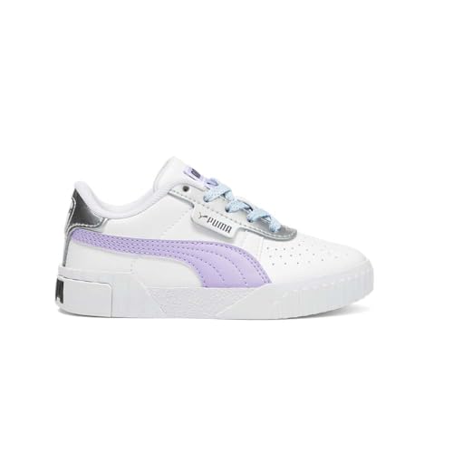 PUMA Kids Girls Cali Frozen Over Lace Up Sneakers Shoes Casual - White