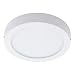 Produktbild EGLO LED Deckenleuchte Fueva 1, 1 flammige Deckenlampe, Material: Metallguss, Kunststoff, Farbe: Weiß, Ø: 30 cm, warmweiß, IP44