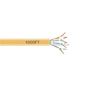 Black Box EYN866A-PB-1000 GigaTrue 550 CAT6, 550-MHz Solid Bulk Cable, 1000-ft. (304.8-m), PVC, Orange