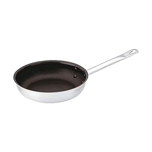 Paderno 12517-28 Padella 1 Manico, 28 cm, Antiaderente, Acciaio Inox
