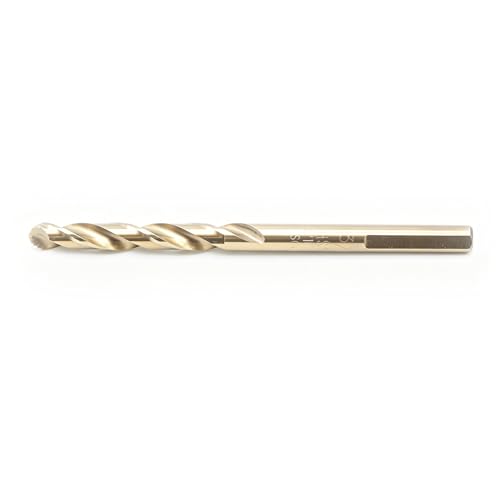 Image of TEMO 1 pc 3 /16 Inch M35 Stepped Point Jobber Drill Bit, Easy Boost Twist Drill Bit Set for Acrylic Metal, Steel, Wood, Plastic