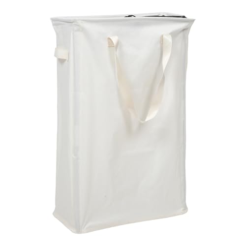 Panier à linge compact résistant pour petit espace et linge sale mobile