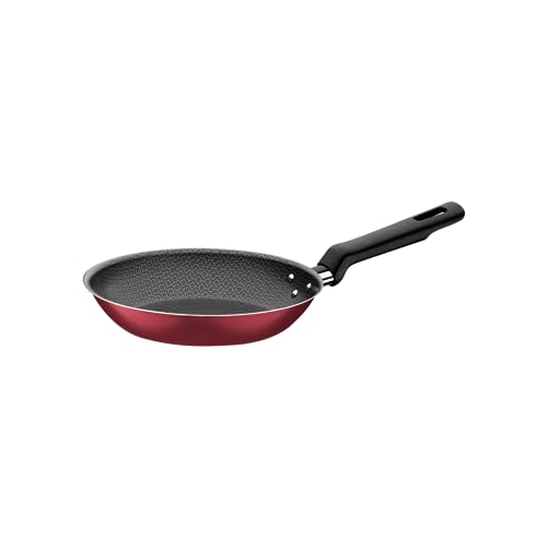 La mejor selección de Juego rojo negro Top 5. 50 TRAMONTINA - Sartén, Aluminio con Antiadherente, Dimensión 20 cm, Antiadherente, Color Rojo