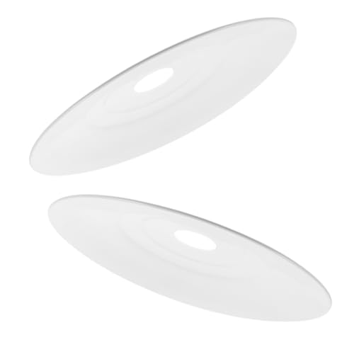 Garneck Remplacement De Ventilateur De Plafond À Led Abat-jour De Remplacement Pour Lampadaire Diffuseur Déclairage Doux 2 Pièces