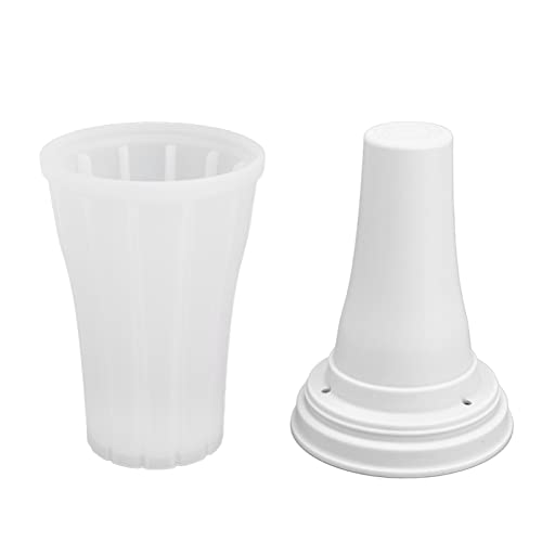 Cupwith Cover Slushie Maker Cup Quick Frozen 150ml Large Capacity Drink Making with Cover for Summer White – Bild 6