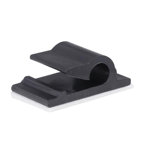 Clips Adhesivos para Cables 50 piezas Nylon Negro 94V-2 con Doble Cinta Adhesiva, Pegatinas Esponjosas, para Cables y Redes, Uso en Techo o Hogar miniatura 7