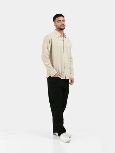 Image of StitchX Men's Full Sleeve Core Essentials Twill Over-Dyed Shirt XS-2XL