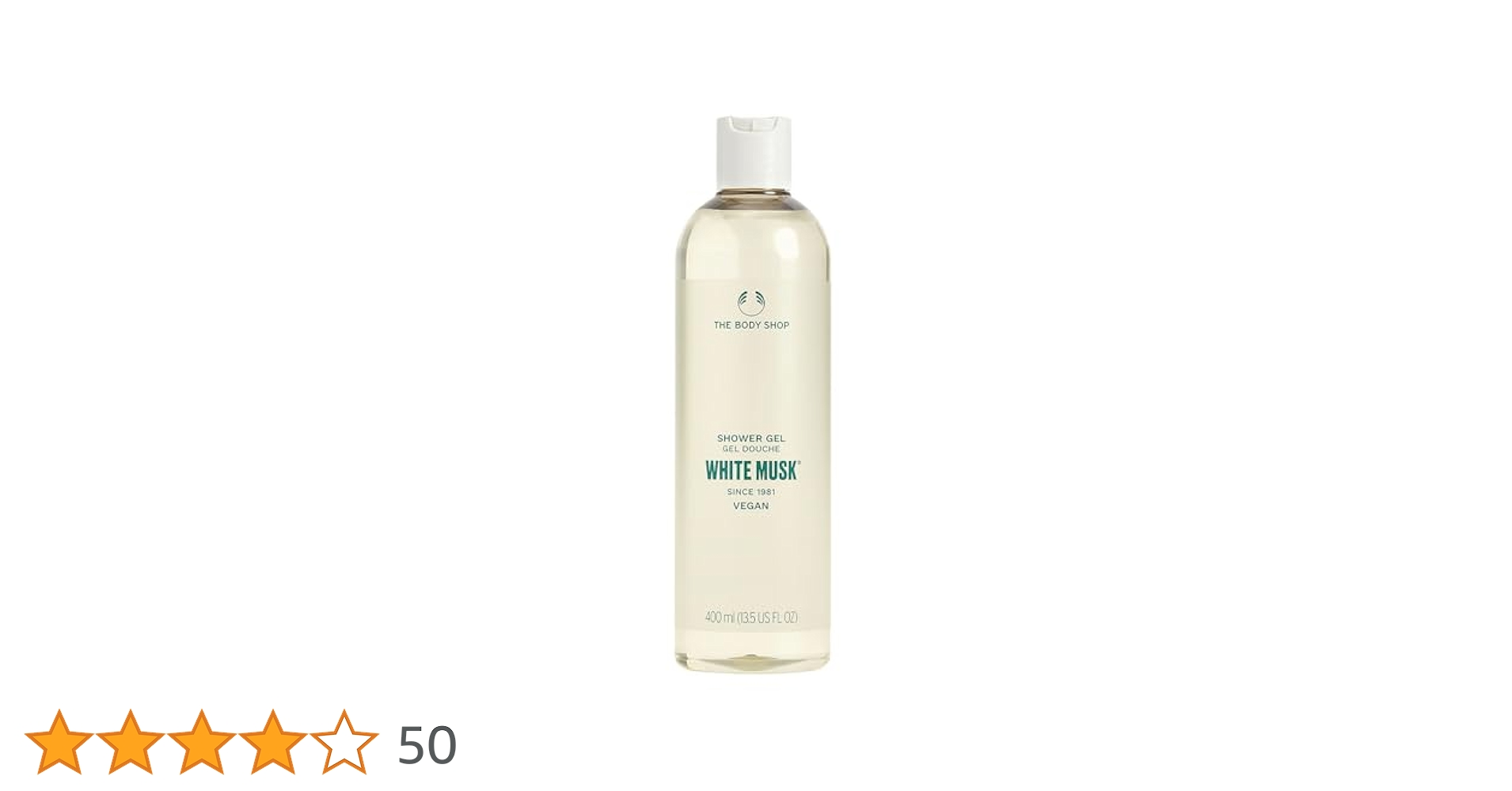 Amazon | ホワイトムスク シャワージェル (400mL) | ザボディ