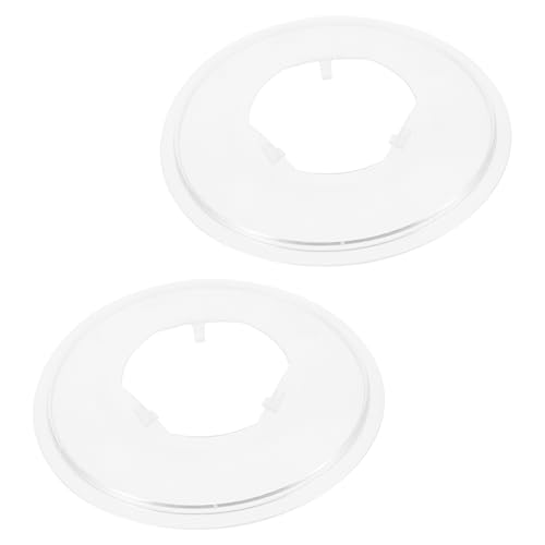 SUPVOX 2 piezas Protector de Cubo Trasero para Bicicleta Cubierta Transparente de Rueda Resistente para Montaña Accesorio Fácil Instalación