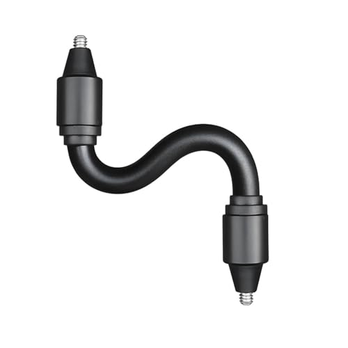 Laikoutd Universales Varilla Adaptadora De Tornillo Flexible Macho A Macho 1/4 Pulgadas para Cámaras Acción DSLR Soportes Luz Soportes para Teléfono Cámara Acción Varilla Montaje Flexible