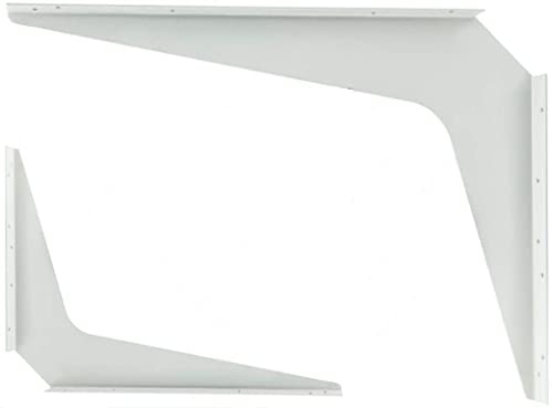 Kitchen Inventions One Pair Heavy-Duty 1/8" Steel Construction Textured Powder-Coat