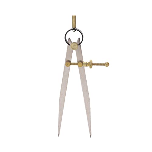 FLEXMAN Wing Divider, High Accuracy Wear Resistant Adjustable Lockable Carbon Steel Leather Compass, Leather Divider Gauge for DIY Leather Crafts (flexmann4eElE-13)