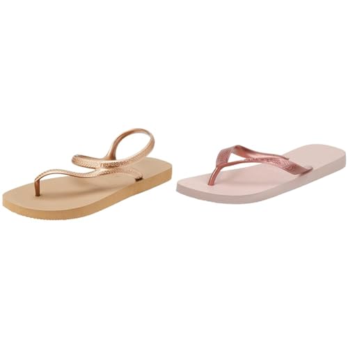 Tongs Rose Gold Havaianas Flash Urban 37/38 | Finition Élégante Ballet Rose