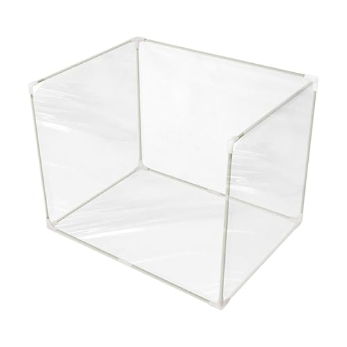 Protector contra salpicaduras para caja de arena plegable y fácil de limpiar para gatos 2
