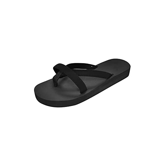Tongs Flippers pour femmes chaussures plates confortables contre la chaleur en taille 44