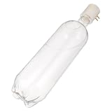 Compatibilidad universal: diseñadas para la versatilidad, botellas para sillón dental con tapa son adecuadas para recipientes de almacenamiento de agua para sillones dentales, botellas de reactivos de laboratorio y botellas dispensadoras, recipientes de almacenamiento, botellas transparentes para almacenamiento de agua de sillón