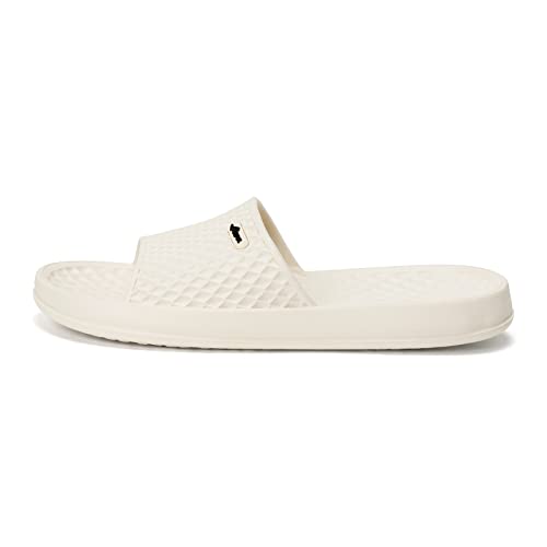 Image of FUNKYMONKEY Men's Shower Slides - Non Slip Quick Drying Sandals for Men - Lightweight Pool Beach Bathroom Slippers Indoor Outdoor