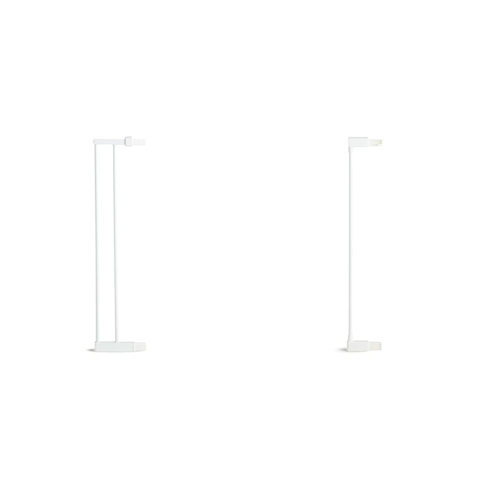 Munchkin Lindam 14 cm Pressure Fit Universal Gate Extension, White & Lindam 7 cm Pressure Fit Universal Gate Extension, White
