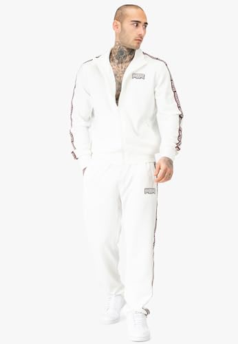 Jogging Gentle Core Hardcore United blanc en molleton doux et coupe ajustée - 2