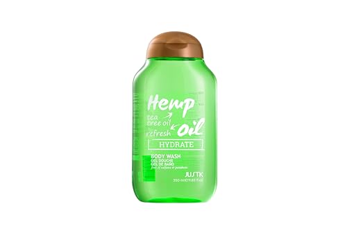 Justk Hemp Oil and Tea Tree Oil Body Wash, Tea Tree Body Wash, Na...