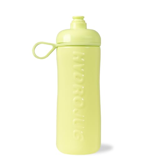 HydroJug Squeeze - 27oz Water Bottles, Sports Water Bottle with Push Cap, Quick & Easy Hydration,