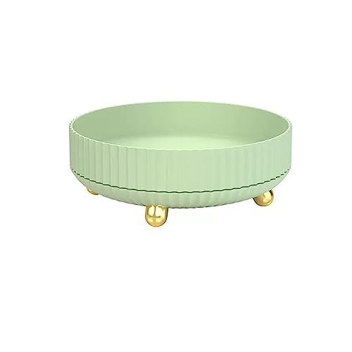 Cesta de frutas Bandeja de fruta giratoria Nueva sala de estar Hogar Bandeja de fruta moderna simple Mesa de centro Bandeja de almacenamiento creativa de gran capacidad Estante de Canasta ​de Frutas (