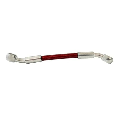 Flexible de frein moto tressé 150cm avec raccord banjo 10 mm