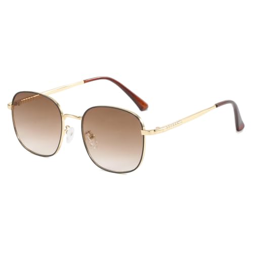 Lunettes de soleil pour femme anti-éblouissement à monture métallique personnalisable