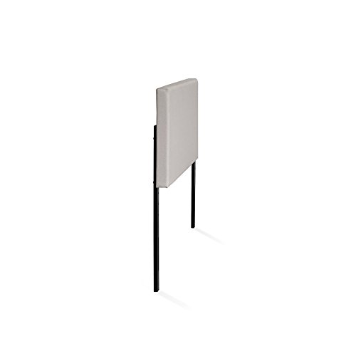 Image of FURINNO Roanne Plain Headboard, Twin, Fog