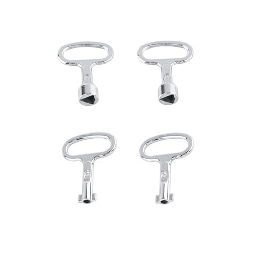 4 Pack Key Shape Socket Spanner Key，Triangle Socket Spanner Key,