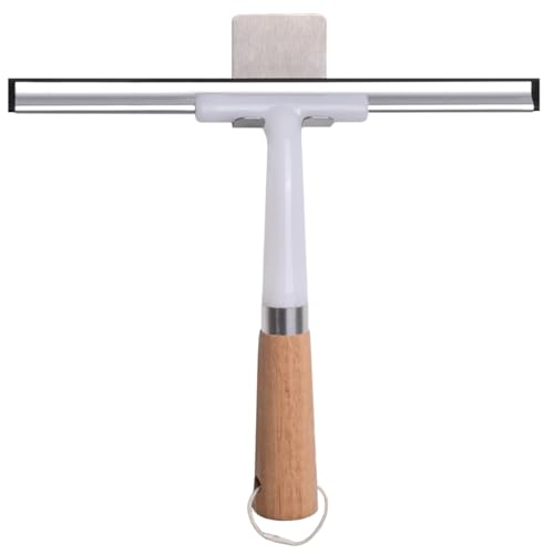 Image of Squeegee for Shower Doors, Bathroom, Glass, Mirrors, Window, Tiles and Car Glass, 9Inch