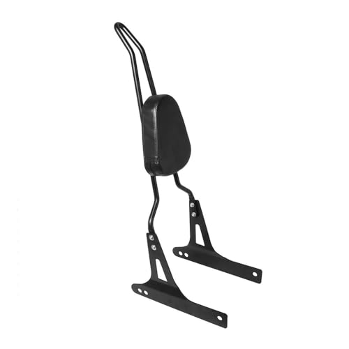 Respaldo Motocicleta Respaldo De Pasajero para Motocicleta, Barra Sissy Bar, Respaldo Trasero Desmontable para Dyna Street Bob FXDB FXD 2006-2017