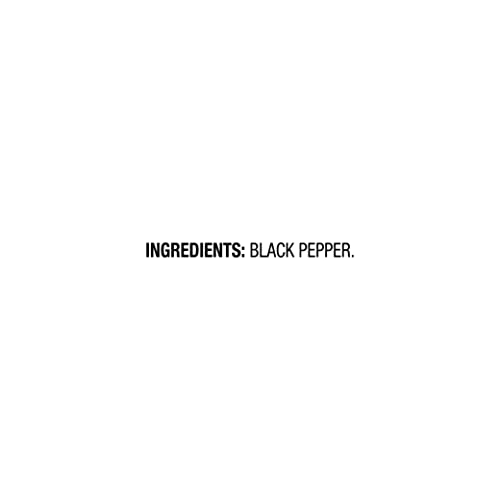 Amazon Fresh, Black Pepper Grinder, 2.2 Oz